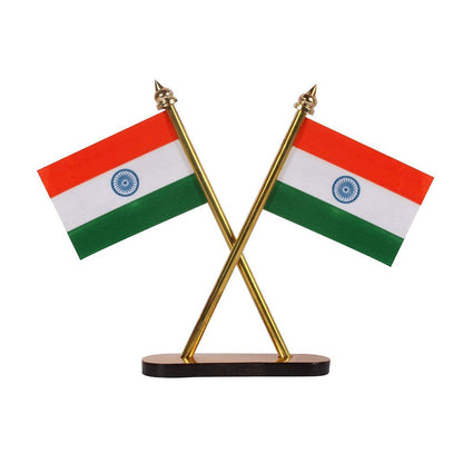 Indian Flag For Home Decor Car Dashboard Office