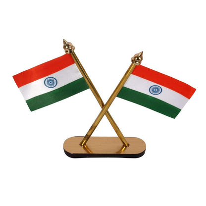 Indian Flag For Home Decor Car Dashboard Office